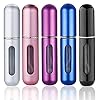 Wendergo Perfume Atomiser Refillable 5 Pcs Travel Perfume Bottle Mini 5 ML Atomizer Spray Bottle Portable Empty…