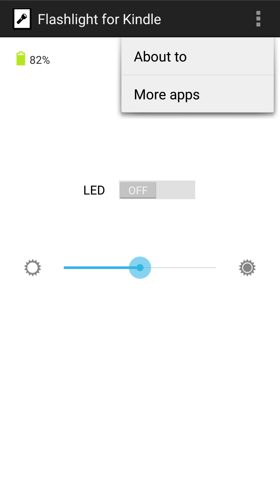 Flashlight (Torch) for Kindle Amazon.es Appstore para Android