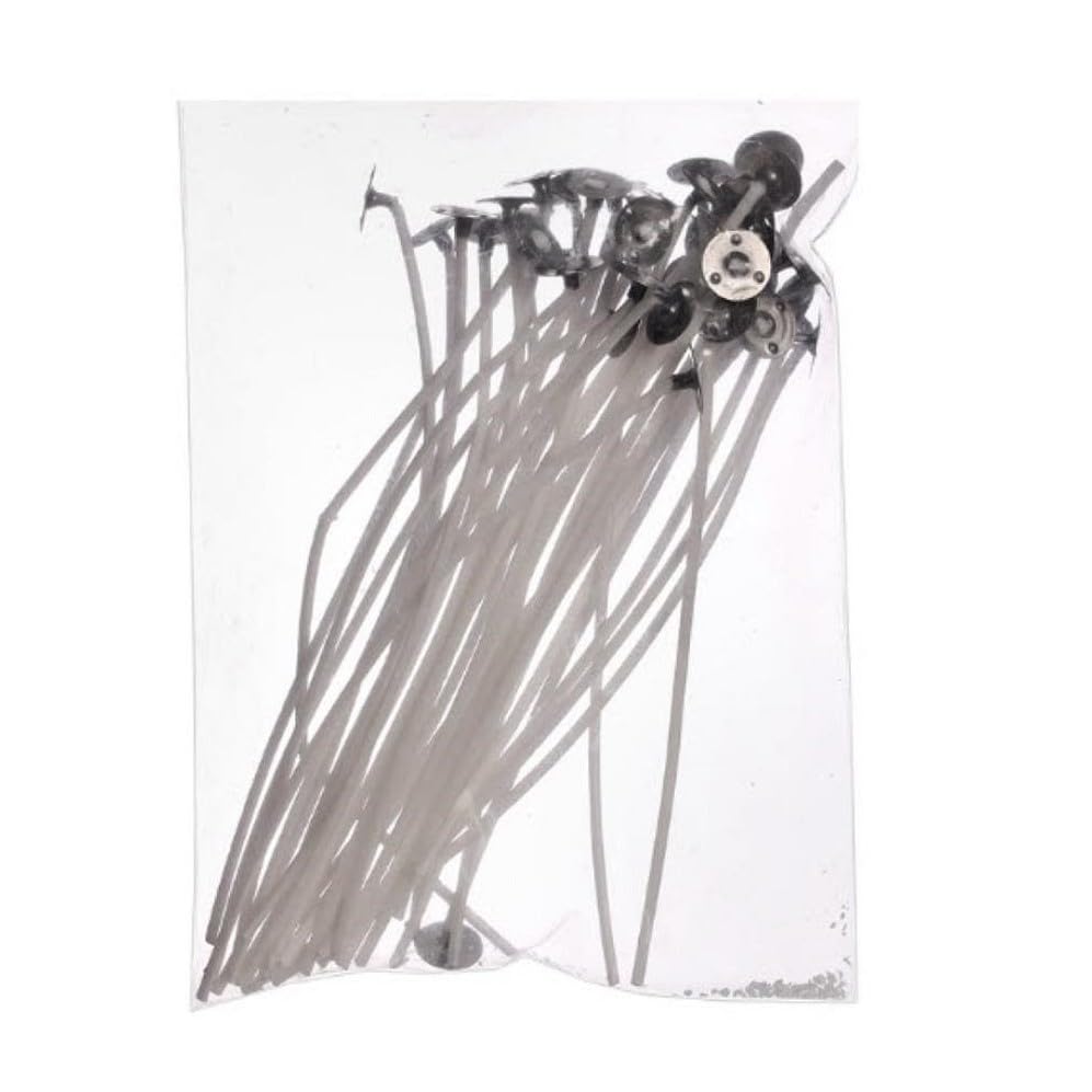 comforder 50 Wicks for Candles, 15 cm Long, Cotton Candle Wicks for DIY