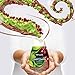 Renuzit Scent Swirls Air Freshener Gel, Green Apple, Cherry & Sandalwood, 7 Ounces (12 Count)