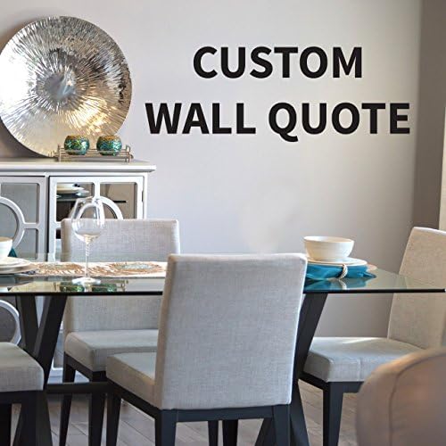 Custom Wall Quote Decal, Custom Quote Decal, Create Your Own Wall Quote, Wall Quote Decal, Wall Quote Sticker, Custom Lettering, Wall Decal