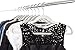50 pc Premium Quality Off-White Velvet Hangers - Space Saving Thin Profile, Non-slip Padded with Notched Shoulders for Dresses and Blouses â€“ Strong Enough for Coats and Pants