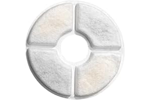 1PCS Cat Water Fountain Replacement Active Carbon Resin Round Pet Dispenser