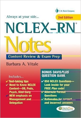 Nclex Rn Notes Content Review Exam Prep Davis S Notes 2nd Second Edition By Vitale Rn Ma Barbara A Published By F A Davis Company 2013 Aa Amazon Com Books