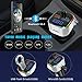 Bluetooth FM Transmitter for Car, Quick Charge 3.0 USB Wireless Radio Transmitter Adapter, Support USB Flash Drive, Microsd Card, Handsfree Car Kit