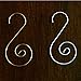 Elevate Essentials Swirl Hooks - Gold Decorative Ornament Hangers, 40 ct