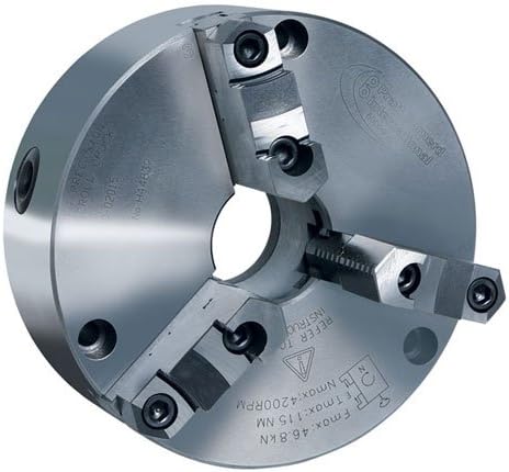 PBA 3 Jaw Chuck Mounting Plate - Chuck Size: 6" Spindle: 1-1/2"-8