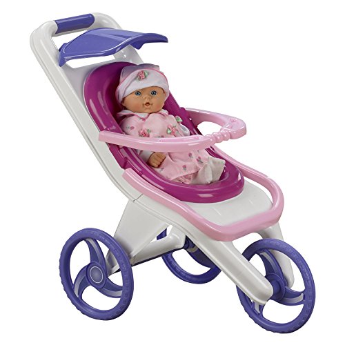 American Plastic Toy 3-in-1 Stroller
