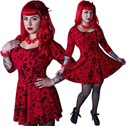 Kreepsville 666 Women's Devil Made Me Do It Skater Dress