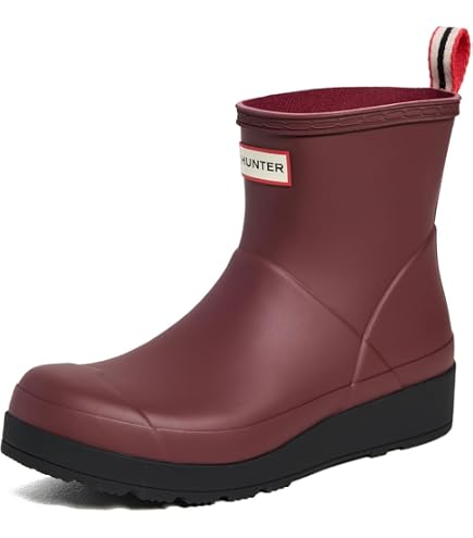 Amazon.com | Hunter Women's Refined Short Stitch Sherpa Rain Boot
