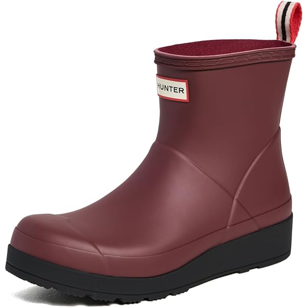 Amazon.com | Hunter Wanderer Short Sherpa Snow Boot Mawson Creek