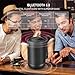Bluetooth Speakers 5.0, 20W Portable Speaker with Deep Bass, IPX56 Waterproof, Dual Drivers, Built in Mic, TF/AUX/USB, Auto Off, Perfect Speakers Bluetooth Wireless for Phone TV Outdoor Gift(Black)