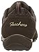 Skechers Sport Women's Breathe Easy Good Luck Fashion Sneaker,Chocolate Suede/Mesh/Rose/Taupe Trim,7.5 M US