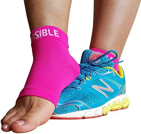 BeVisible Sports Plantar Fasciitis Sock - Compression Foot Sleeves for Men & Women For Plantar Fasciitis Heel Pain Relief With Arch Support