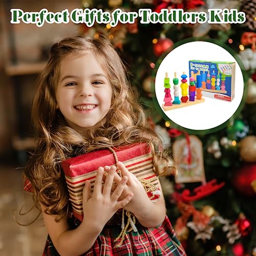 Montessori Wooden Spelling Game For Kids 2-5 | CVC Word Builder With Letters & Flash Cards