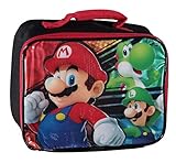 Nintendo Mario 3D Character Lunch Bag, Multicolor, One Size