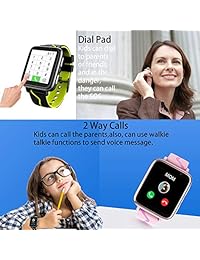 Kids Smart Watch for Boys Girls - HD Touch Screen Sports Smartwatch Phone with   Camera Games Recorder Alarm Music Player for Children Teen Students Age 3-12 (G612-Black)