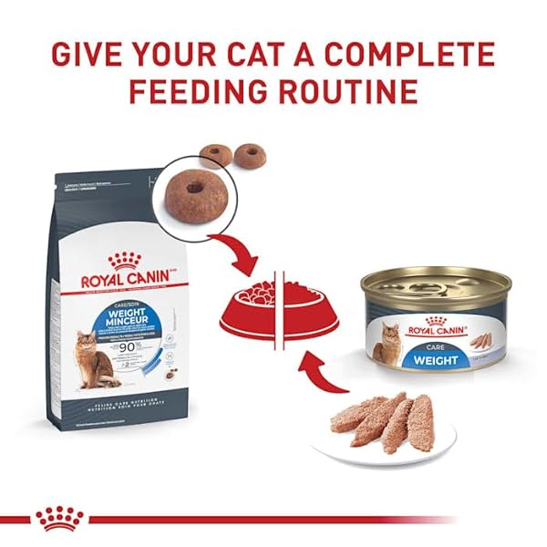 ROYAL CANIN FELINE CARE NUTRITION WEIGHT CARE ADULT DRY CAT FOOD, 3 LB BAG
