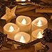 Kohree LED Tea Lights Candles, Flameless Candles Battery Operated LED Candles, Flickering Tealight Candles for Christmas Decorations Wedding Festival Seasonal Celebration, Warm White, Pack of 24