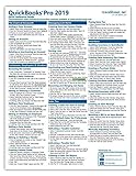 QuickBooks Pro 2019 Quick Reference Training Card - Laminated Tutorial Guide Cheat Sheet (Instructio