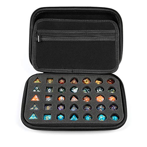 Dice Box DND Dice Storage Holder Compatible with DND Dice Sets Display
