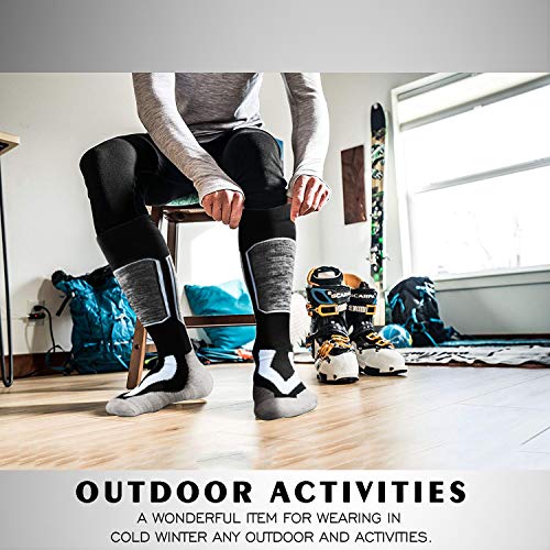 image for Whiteleopard Ski Socks High Performance Thick Snow Skiing Socks- Thick
