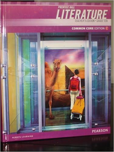  Prentice Hall Literature Teacher S Edition Grade 10 Mon Core Edition 9780133190595 Pearson Books