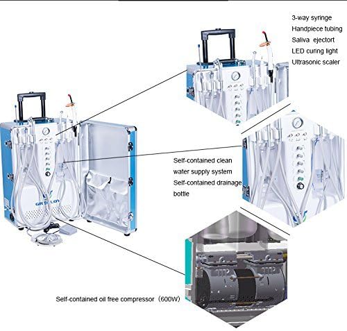 OUBO Dental GU-P206S Mobile Turbine Portable Convenient Unit 4H