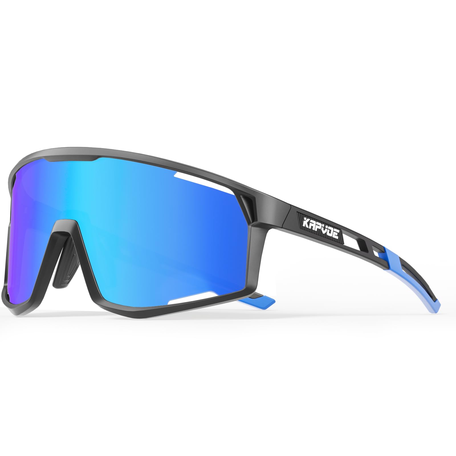 KAPVOE Polarized Cycling Glasses Sports Sunglasses Men Women Outdoor MTB Baseball Glasses UV400 Cycling Eyewear