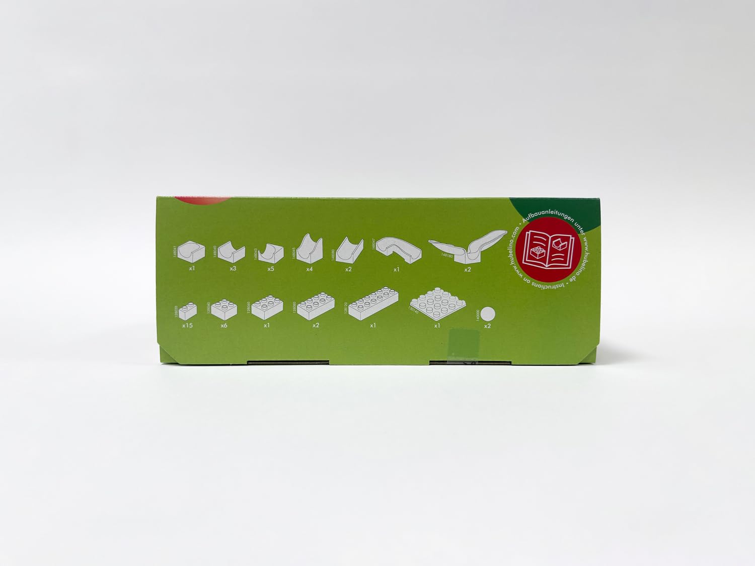 Hubelino Cradle Chute Action Set - The Original - 44 Piece Marble Run Set - Made in Germany