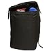 6 Pack Fitness Innovator 500 Meal Prep Management Tote 5 Meal Stealth (Black/Black)