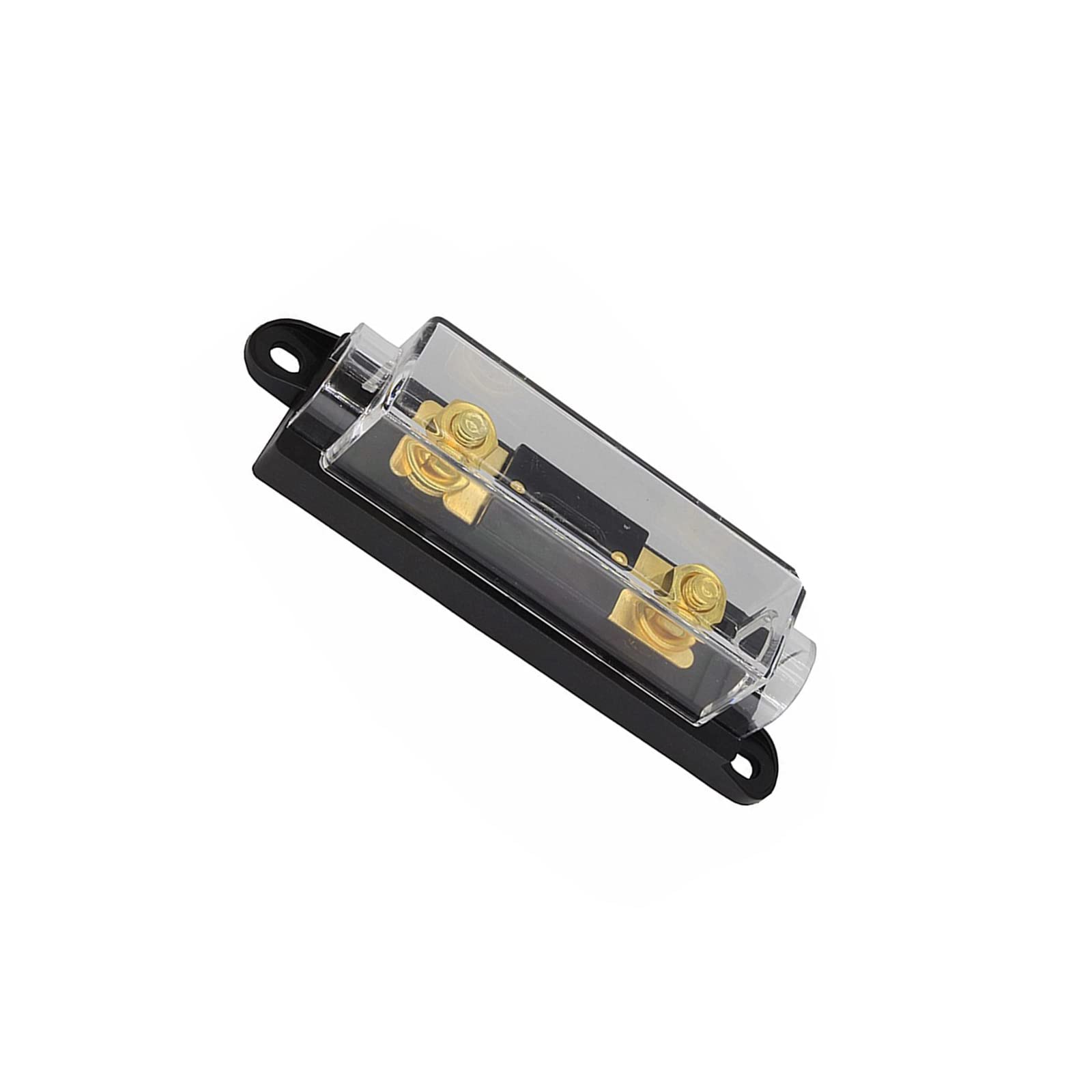 KOLACEN ANL Gold Plated Fuse 250 Amp + ANL Fuse Holder Black 1 Pack