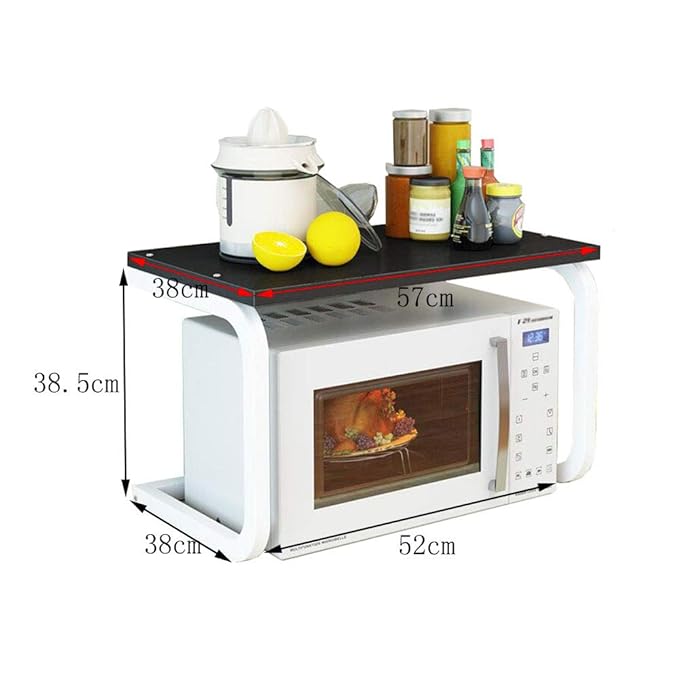 Estante de cocina Soporte para Horno de microondas Estante de ...