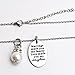 LParkin Bonus Daughter Necklace - Marriage Made You My Family, Love Made You My Daughter Necklace for Daughter-in-Law