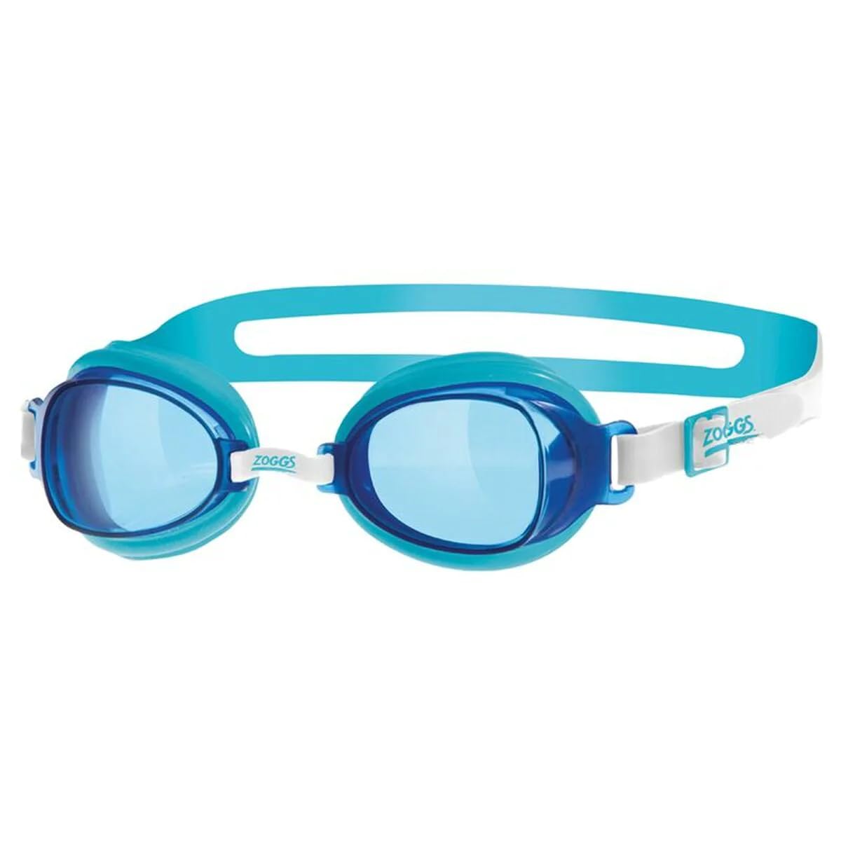 Zoggs Unisex Adult Otter Swimming Goggles - Aqua/White/Tint, One Size