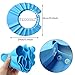 Baby Kids Soft Shampoo Bath Shower Cap Hat Waterproof Shield for Children Blue (Pink)