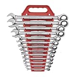 GearWrench 9312 13-Piece SAE Master Ratcheting Wrench Set