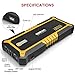 [PD 60W fit MacBook] GOOLOO 1500A Peak SuperSafe Car Jump Starter with USB Quick Charge 3.0 (Up to 10L Gas or 7L Diesel Engine) 12V Auto Battery Booster Power Pack Type-C Portable Phone Charger
