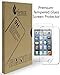 Fenix - 0.26mm Thickness 9-H Premium Tempered Glass Screen Protector for Apple iPod Touch 4 with Two Year Warranty / Ultra High Definition Invisible, Clear Transparancy, and Anti-Bubble Crystal Shield