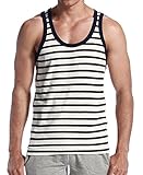 CIC Collection Mens Stripe Hot Sleeveless Vest Tank Top