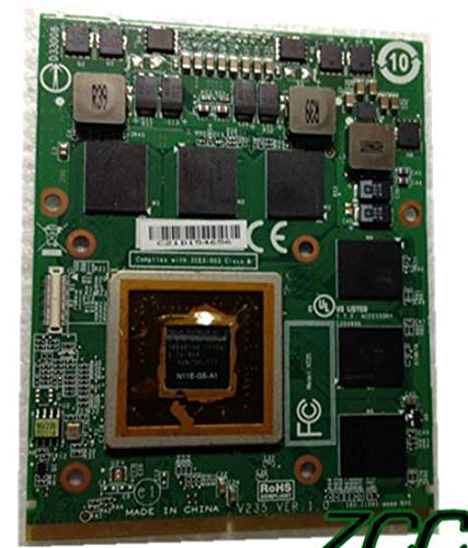 REFIT GTX460M GTX 460M DDR5 1.5GB VGA Video Card for msi 16F21 (GX680 GT683 GT683DX GX660DX) Clevo X