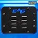 EAG Tailgate Vent-Plate Cover Spare Tire Carrier Delete Fit for 07-18 Wrangler JK