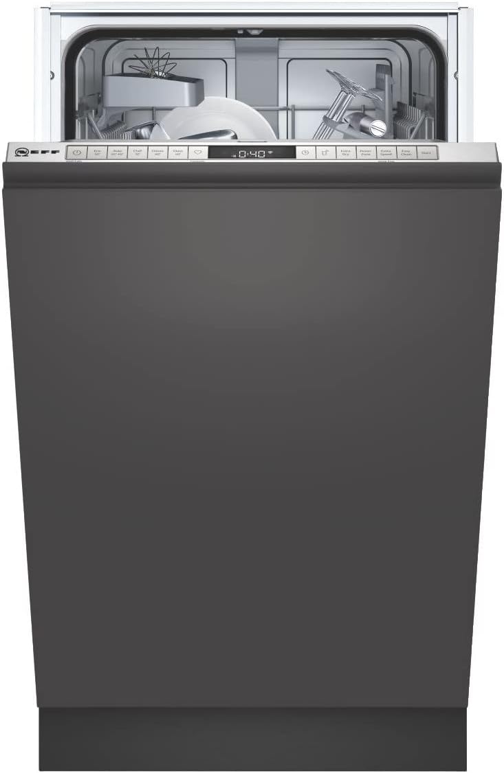 Neff N50 Full Integrated Slimline Dishwasher 9 Place Stainless