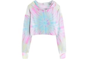 Imily Bela Kids Crop Tops Girls Hoodies Cute Plaid Long Sleeve Fashion Sweatshirts