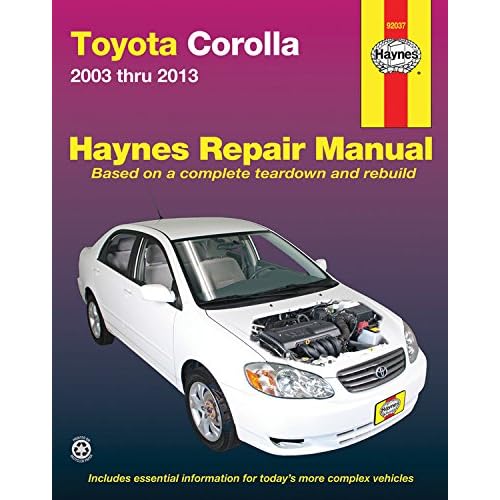 Toyota Repair Manual Amazon Com
