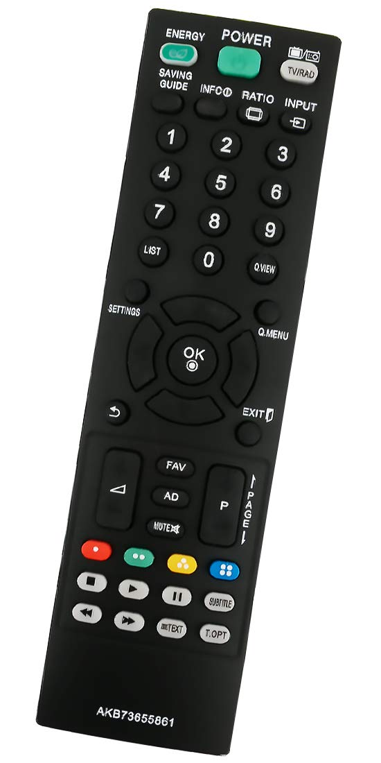 ALLIMITY AKB73655861 AKB73655802 Remote Control Replacement for LG TV 32CS460 32LS3450 32LS5600 37LS5600 42CS460 42LS5600 47LS5600 19LS3500 26CS460 26LT360C 32LS3400 32LS3500 32LT360C