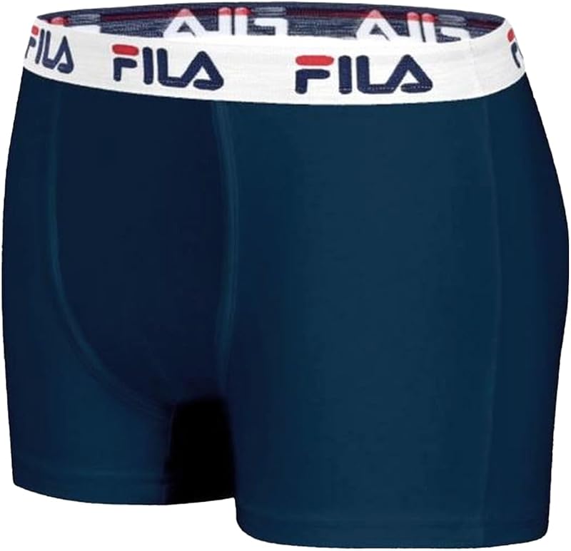 Boxer Homme Coton, Caleçon Homme, Respirant, Stretch (Lot de 4), Taille L - Navy