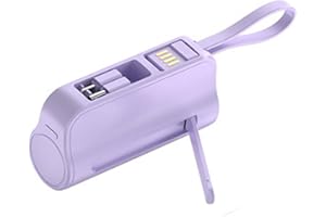 5000mAh Small Power Banks Featuring Builts in USB Cable and Stand for Fast Charging Hiddens Stand Power Banks