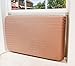FreshAir Indoor Air Conditioner Cover – Quilted Beige Fabric Cover for Premium Home Insulation – Large Size to Fit Most - 18-20