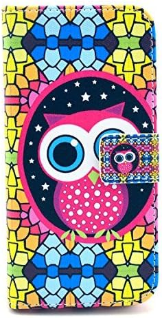 Newstore Owl Design Leather Wallet Flip Protective Skin Case Cover with Credit Card Holder For Apple iPhone 6 6G 4.7 inch iPhone Air